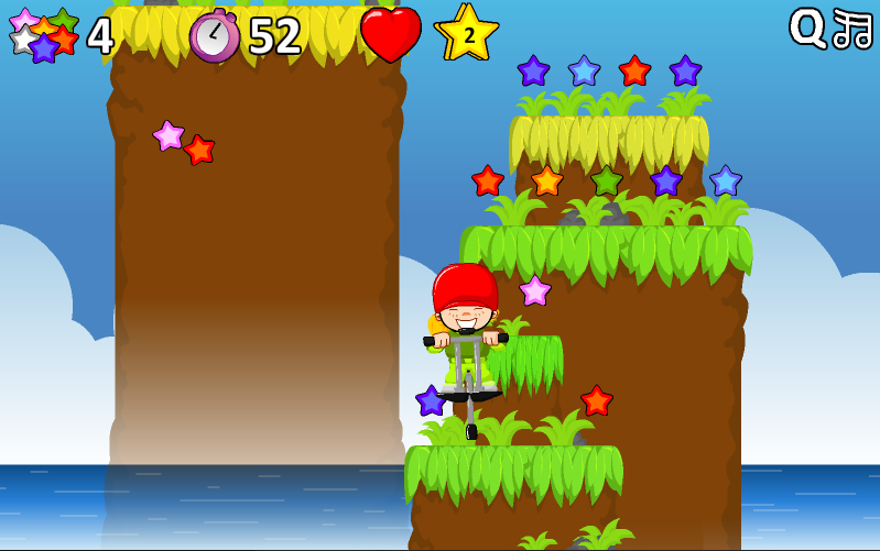 Pogo Stick Game Play Online on Flash Museum 🕹️