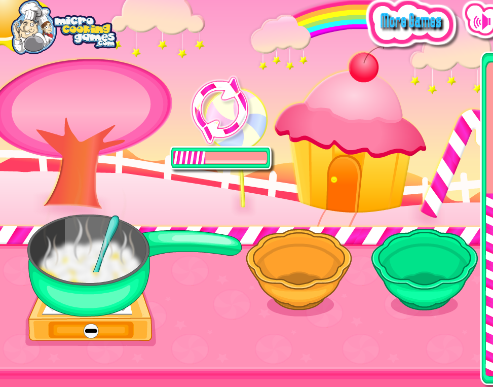 Popcorn Candy Cake Gameplay