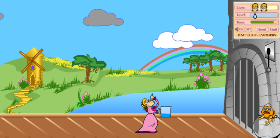 Princess and The Pea Shooter Gameplay