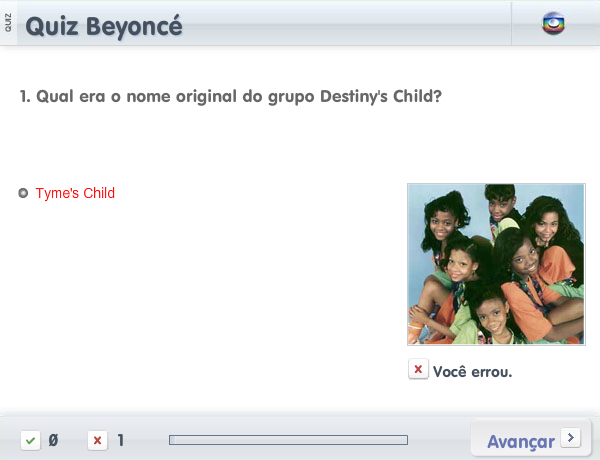 Quiz Beyoncé - Play Online on Flash Museum 🕹️