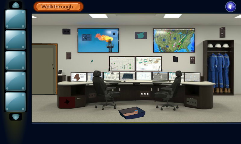 Secruity Control Room Escape Gameplay