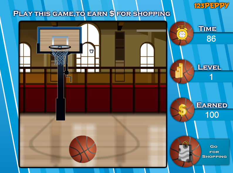 Shop 'N' Dress Basket Ball Game Style: Teenage Dress Gameplay