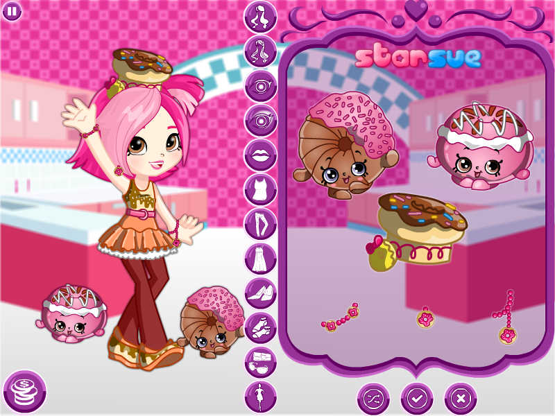 Shopkins Shoppies Chef Club Donatina Gameplay