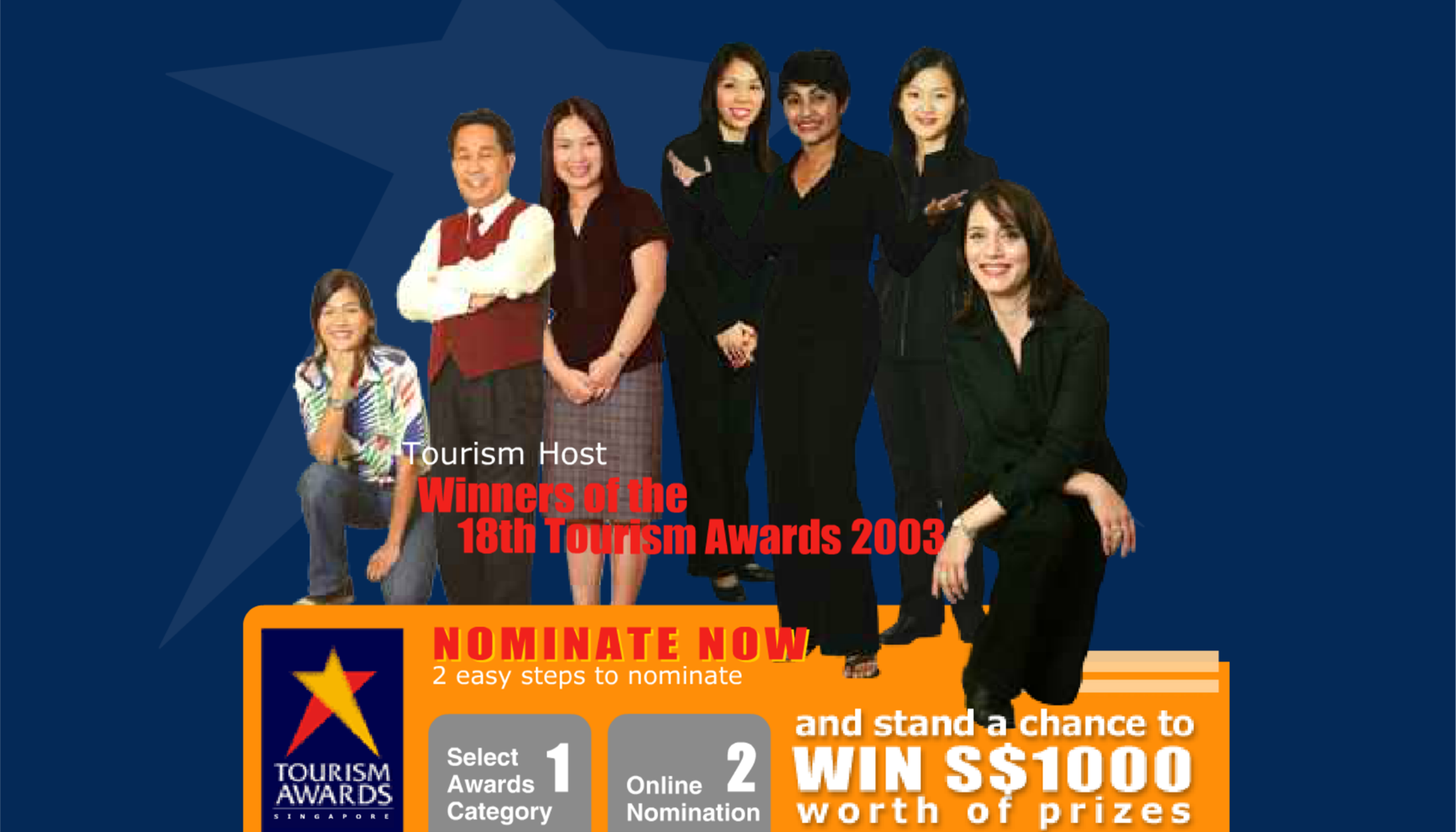 Singapore Tourism Awards 2004 Website Intro Gameplay