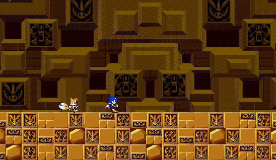 Sonic's Zone Running Test Gameplay