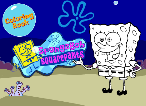 SpongeBob: Coloring Book - Play Online on Flash Museum 🕹️