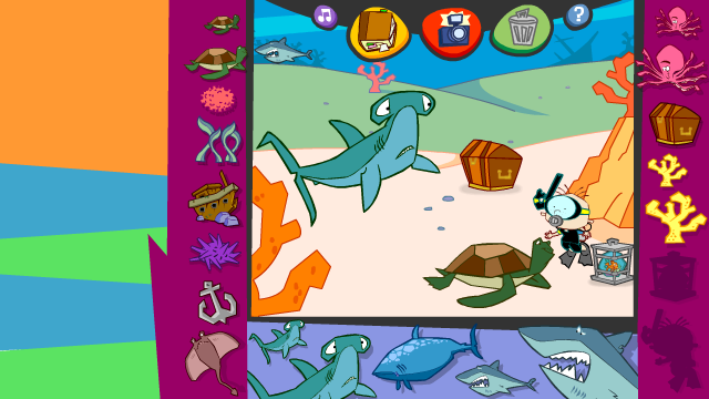 Stanley's Great Big Book of Everything: Shark Gameplay