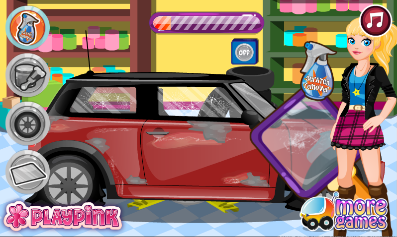 Teen Mini Cooper Wash Gameplay