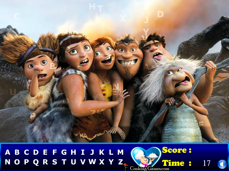 The Croods Hidden Letters - Play Online on Flash Museum 🕹️