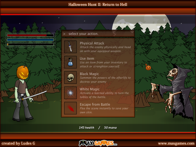 The Halloween Hunt II: Return to Hell Gameplay