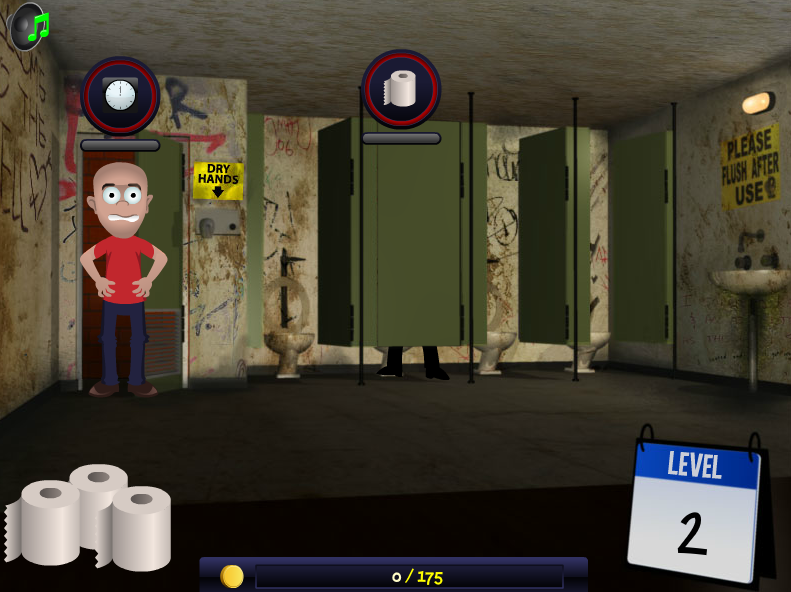 Toilet King - Play Online on Flash Museum 🕹️