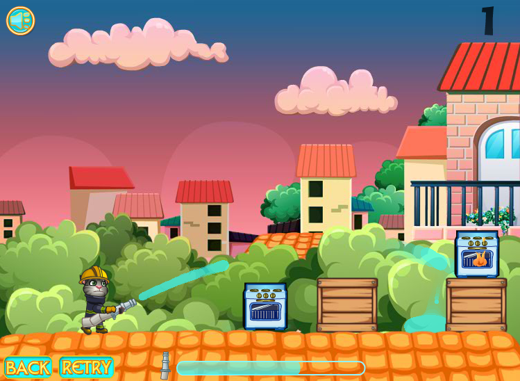 Tom Fireman 2 Play Online on Flash Museum 🕹️