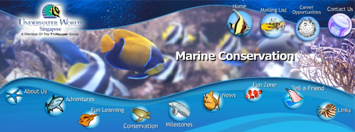 Underwater World Singapore Conservation Banner Gameplay