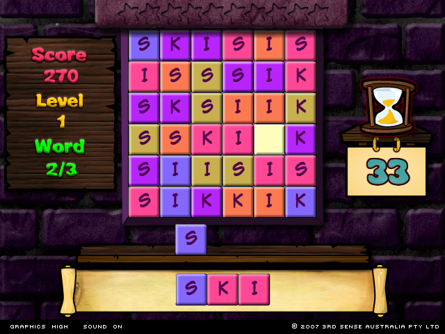Whiz Words Gameplay