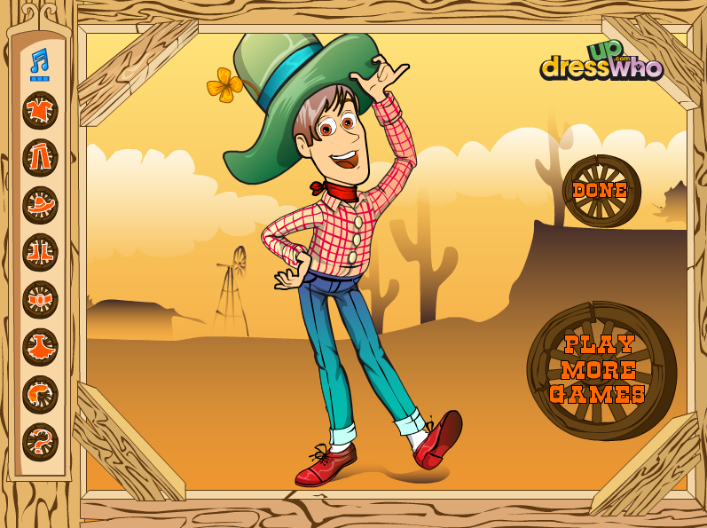 Woody's Country Dress Up Gameplay