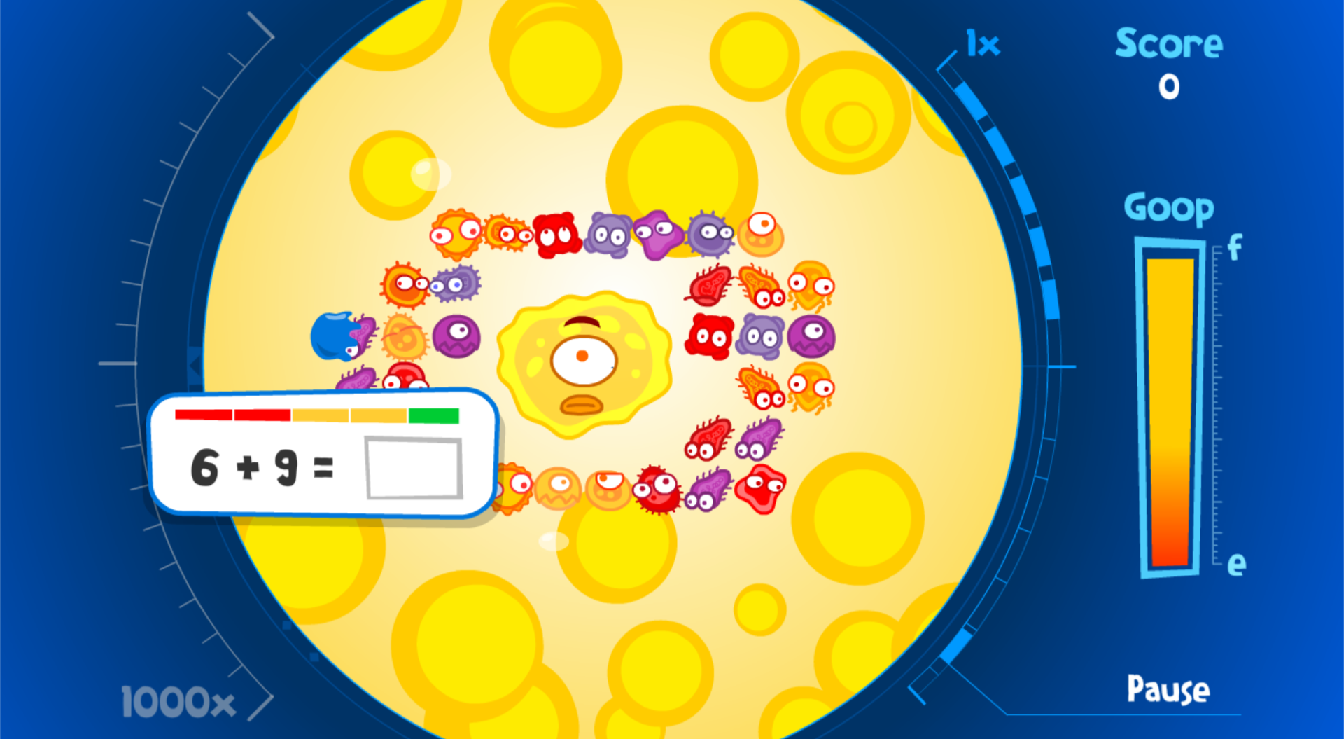 xGerms Math Mashup - Play Online on Flash Museum 🕹️