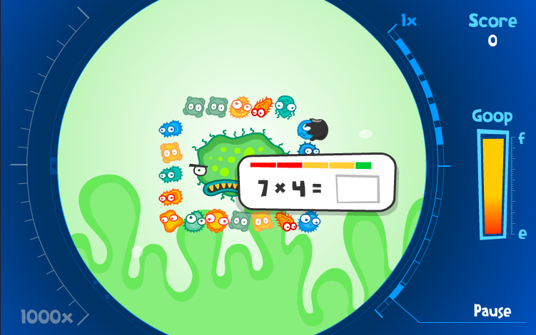 xGerms Multiplication_Gameplay