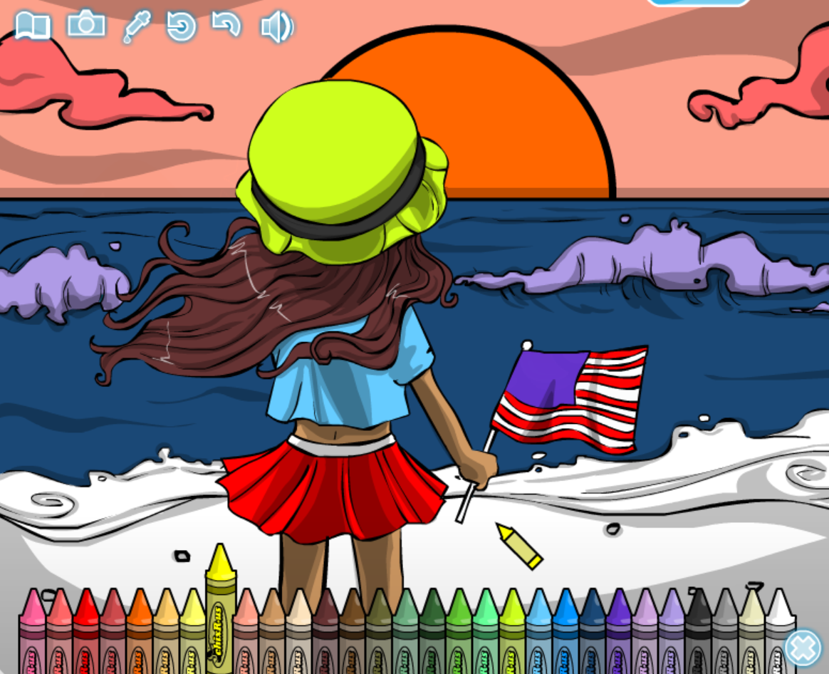 4th of July Card Creator Gameplay