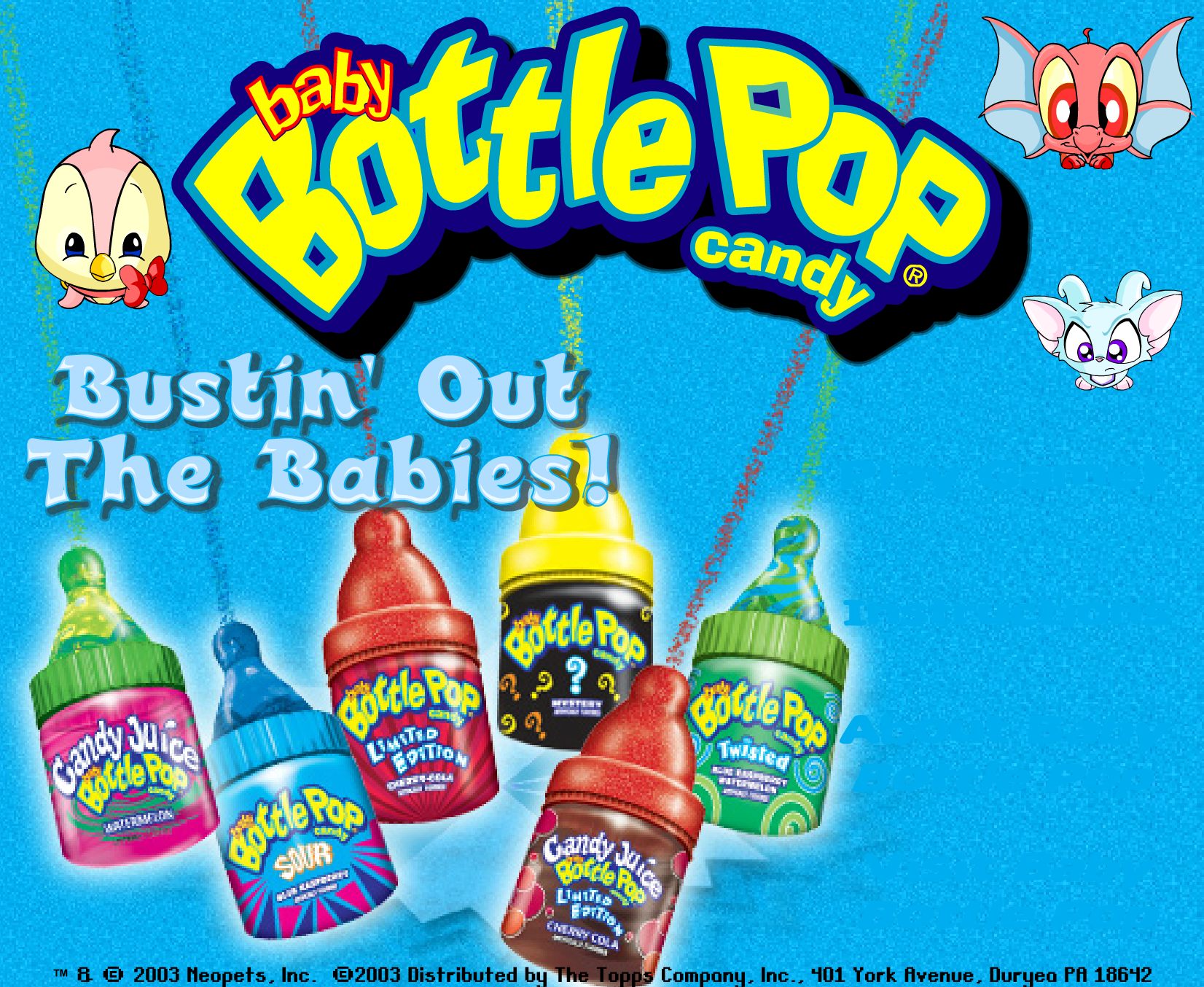 Baby Bottle Pop Bustin' Out the Babies Play Online on Flash Museum 🕹️
