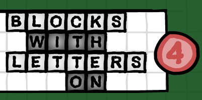 Blocks With Letters On 4 Play Online on Flash Museum