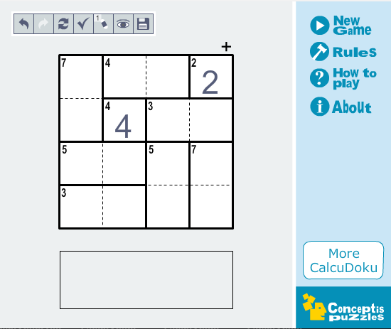 CalcuDoku Light Vol 1 Gameplay