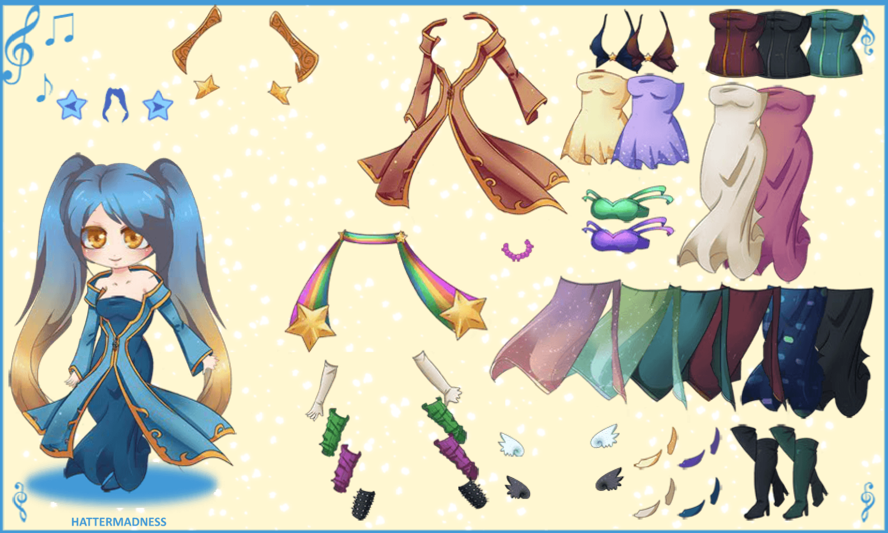 Dress Up Sona Gameplay