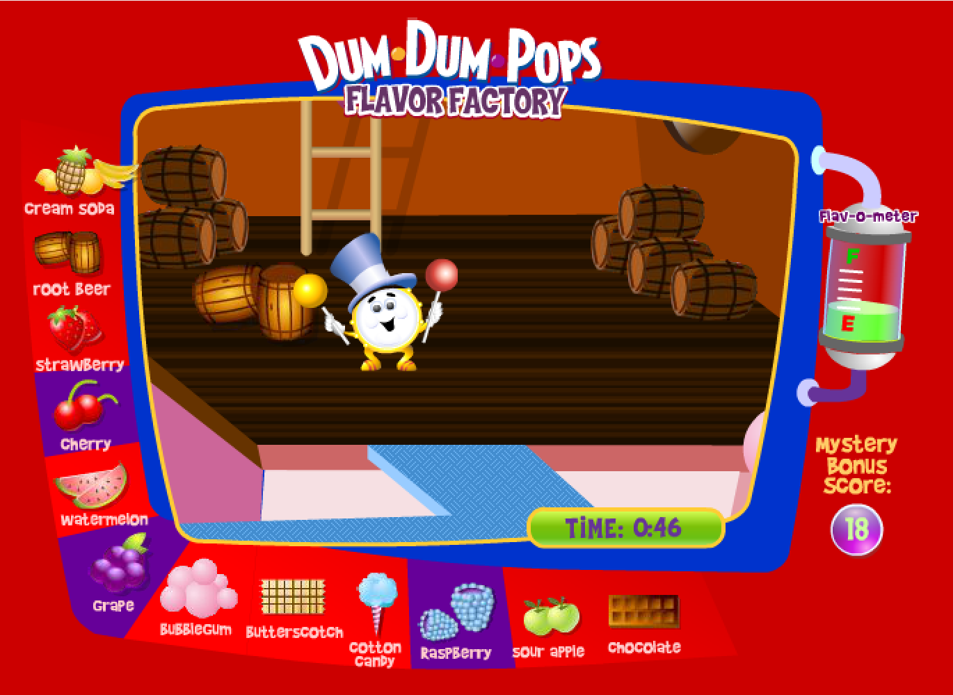 Dum Dum Pops: Flavor Factory Gameplay