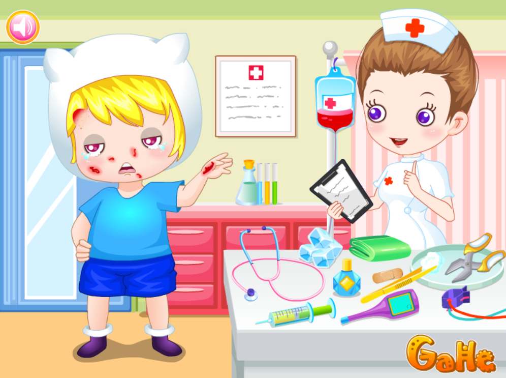 Finn At The Doctor Gameplay