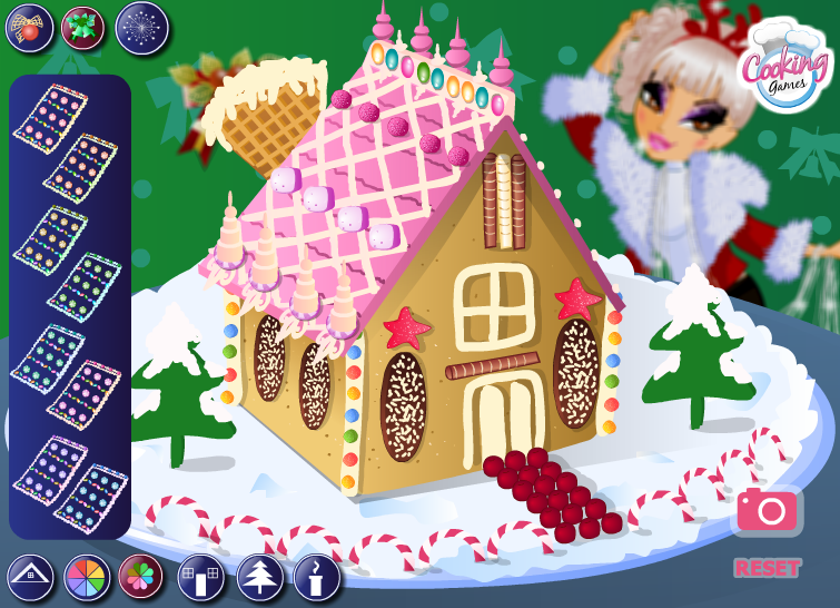 Gingerbread House! - Play Online on Flash Museum 🕹️