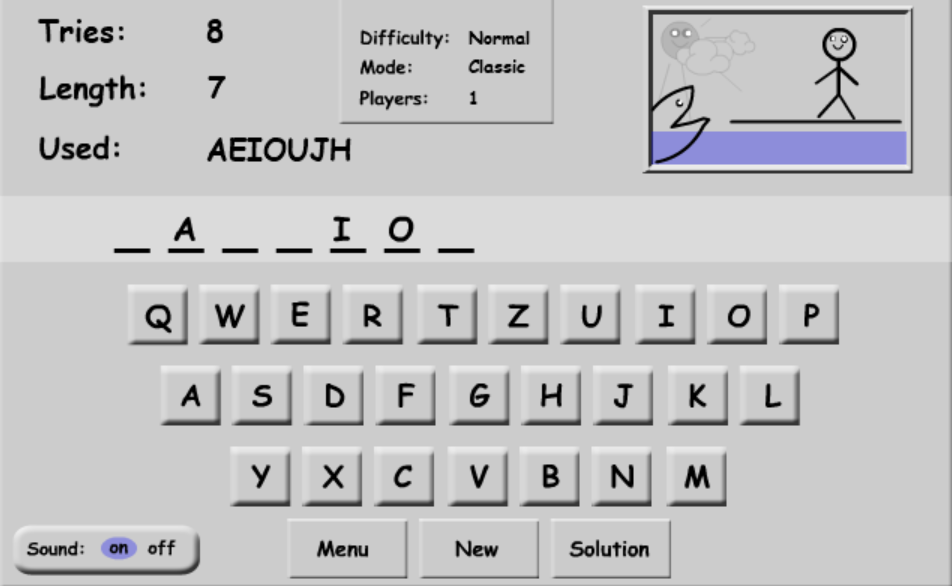 Hangman++ - Play Online on Flash Museum 🕹️
