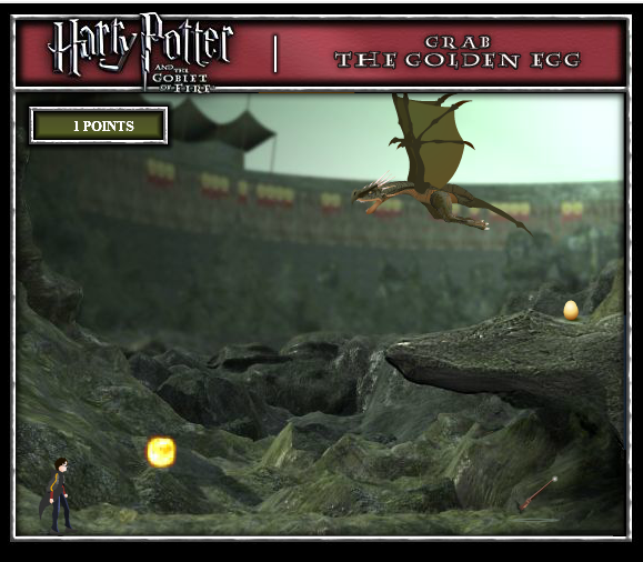 Harry Potter Grab The Golden Egg Gameplay