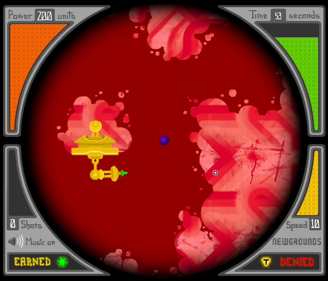 Mighty Purple Orb Of Eternal Power (with five little white balls gravitating around it) Gameplay