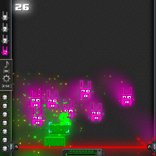 Neon Rabbits Gameplay