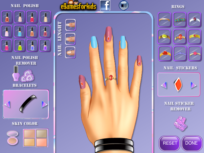 Princess Ariel Nails Makeover Gameplay