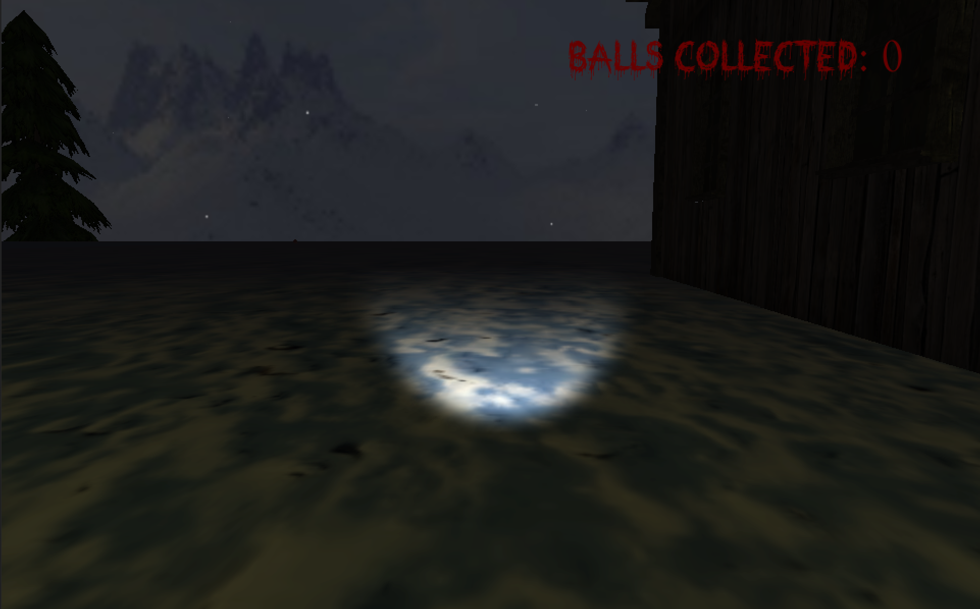 Slenderman Winter Edition Gameplay