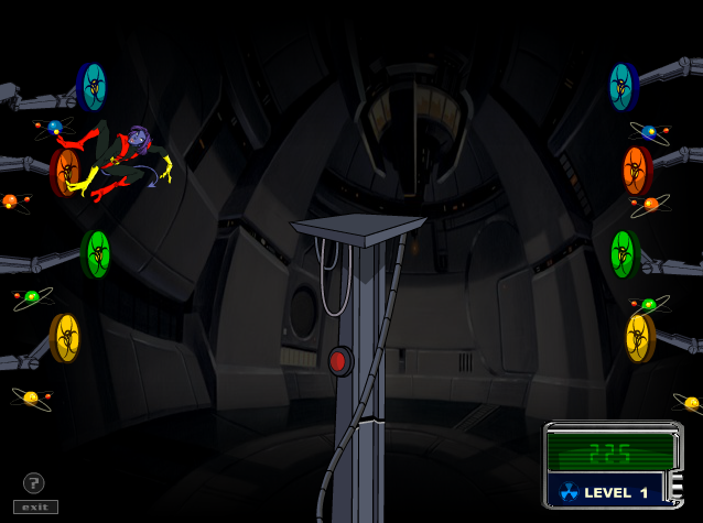 The X-Men Evolution Challenge: Ion Neutralizer - Nightcrawler Gameplay
